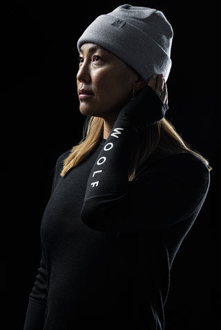 Totten Beanie | Woolf Merino | 100% Merino wool base layers