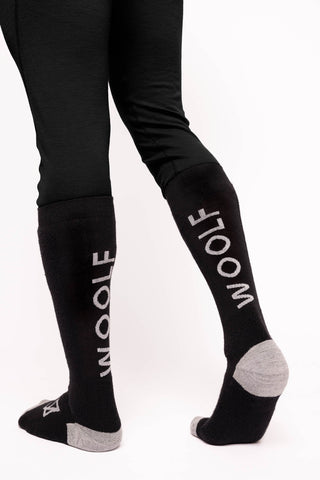 Ulsaak Tech Sock | Woolf Merino | 100% Merino wool base layers