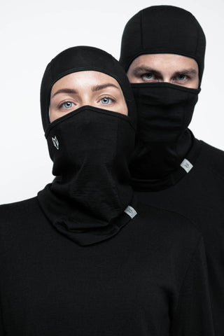 Svarthetta Balaclava | Woolf Merino | 100% Merino wool base layers